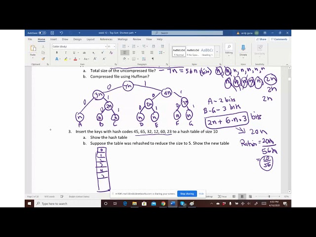 online lecture - 04-16-20  Dijkstra Algorithm