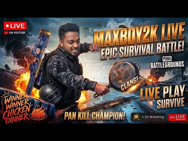 🔴 LIVE ON | PUBG PC Ranked Push | PUBG PC SLGC Live Stream | 2026.08.16