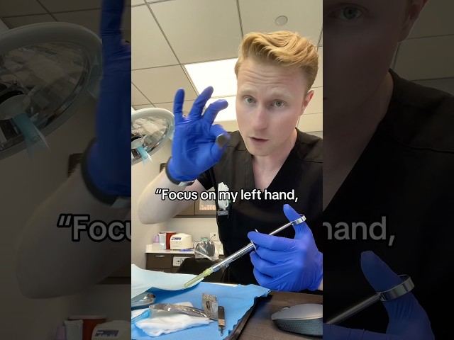 Dental Injection Trick That Works! #oralsurgery #dentist #doctorgallagher