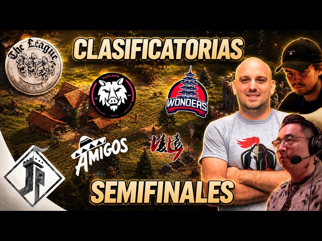 The League - Wonders vs Amigos - LingYuan vs Uxmal - Darkside vs R1 [CLASIFICATORIAS - SEMIFINALES]