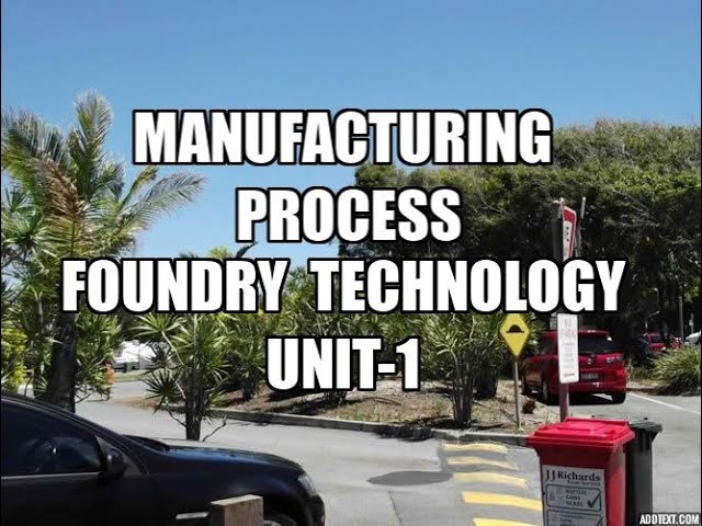 manufacturing process centrifugal casting unit 1