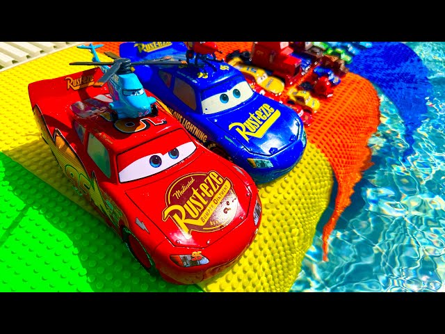 Disney Pixar Cars toys Review | Lightning McQueen, Finn McMissile, Mack, Doc Hudson,Cruz Ramirez