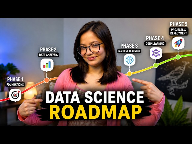 Data Science Roadmap 2026 | Week-by-Week Study Plan (Free PDF)