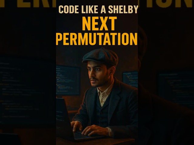 This DSA Trick Blew My Mind | Next Permutation in 60s 🚀#codinglife #dsa #nextpermutation #techreels