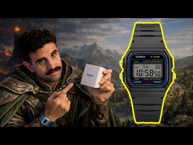 Casio F-91W: THE LEGENDARY WATCH | HISTORY and GIVEAWAY | 10k Special