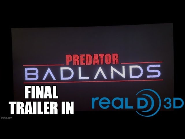 Predator Badlands Final Trailer in RealD 3D