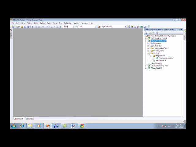 EStudy: Introduction to the EStudy Application Part 1