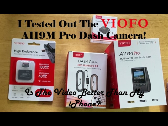 I Tested Out The VIOFO A119M Pro Dash Camera! Is The Video Better Than My iPhone?
