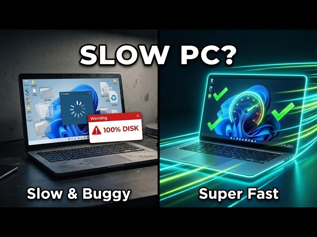 Laptop PC Slow Problem Solution Easy Method #SpeedUpPC #pctricks    #SpeedUpPC #PCFixicks #windows10