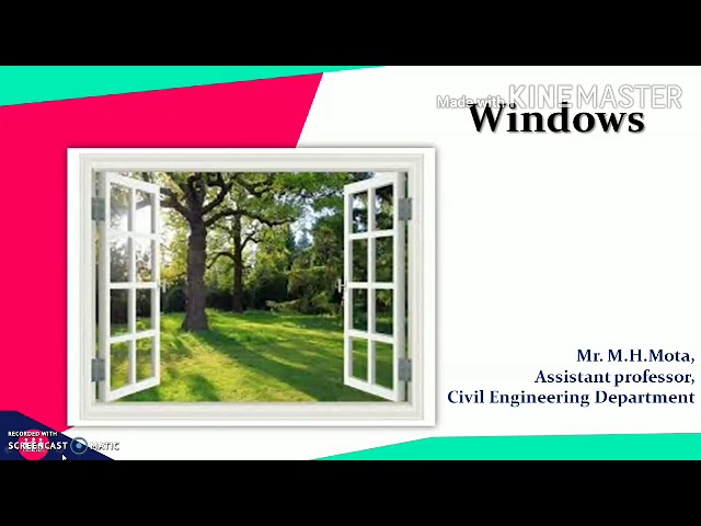 Types of windows