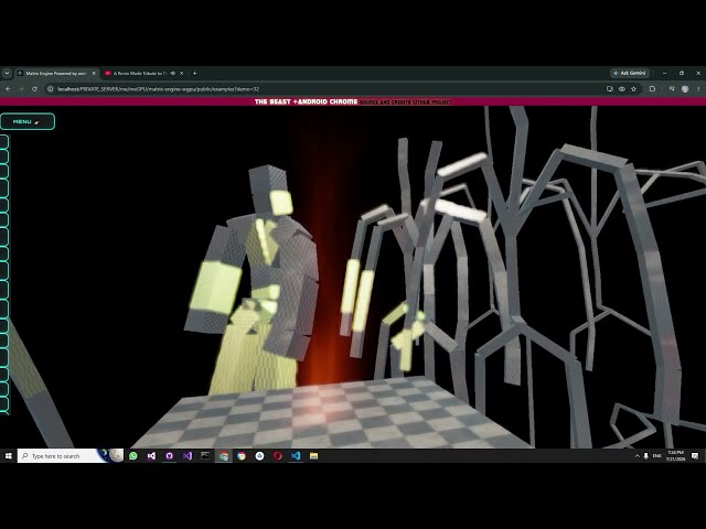 The Beast webgpu engine, Raw BVH loader implemented