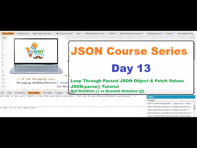 Day 13 | Dot Notation (.) vs Bracket Notation ([]) | JSON Object Looping Explained