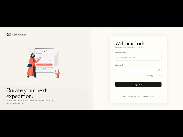 GlobeTrotter - Personalized Travelling Platform