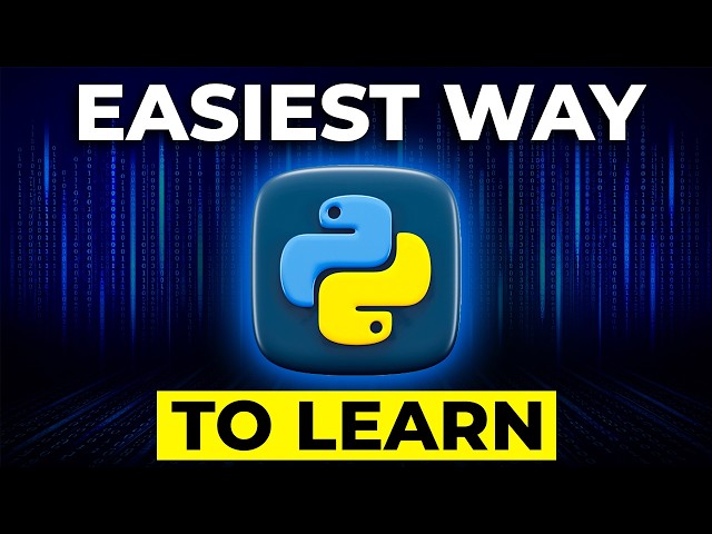How I Would Learn Python (Programming, Data and AI in One Place)