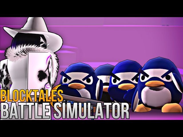 THIS BLOCKTALES FAN GAME IS AMAZING! | Roblox | [Block Tales Battle Simulator]