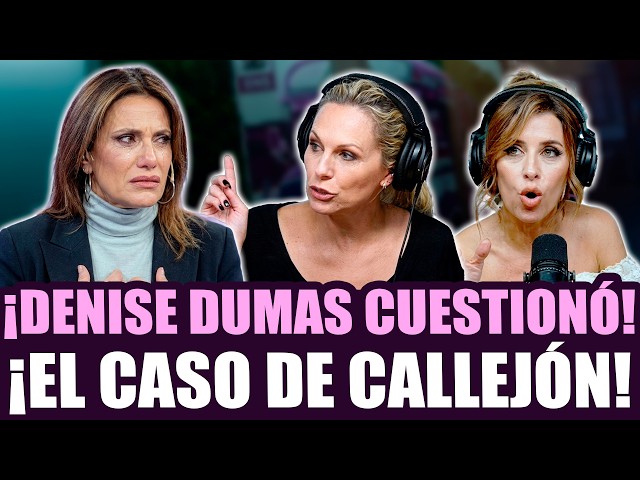 DENISE DUMAS QUESTIONED FERNANDA CALLEJON OVER THE TRIAL AGAINST DIOTTO! MARIANA BREY IN SHOCK!