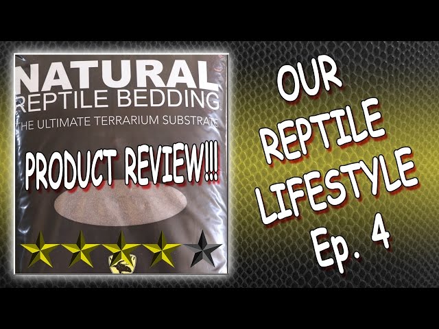 Our Reptile Lifestyle! - Lugarti Reptile Bedding Product Review - Episode 4