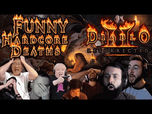 HILARIOUS Hardcore Deaths 💀 Diablo 2: Resurrected