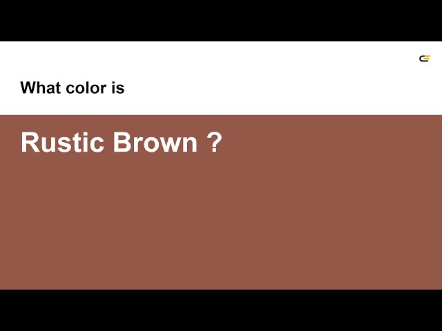Rustic Brown color #935848 hex color - Red color - Cool color 935848