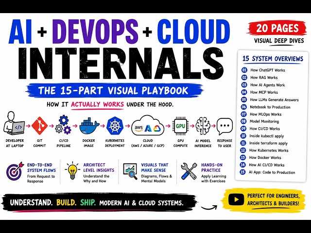 Zero Magic: AI, DevOps, & Cloud Internals (The Complete Visual Masterclass)