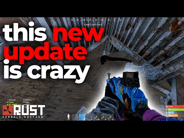 RUST CONSOLE HUGE UPDATE! PTB Changes, 200 Pop, Community Server Update? & MORE!