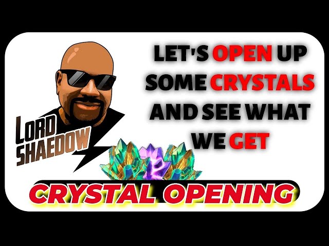 Titans and Basics and Rebirth Crystals OH MY! | Crystal Opening | Marvel Contest of Champions
