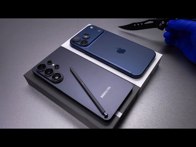 Samsung Galaxy S26 Ultra vs iPhone 17 Pro Max Unboxing and Camera Test! - ASMR
