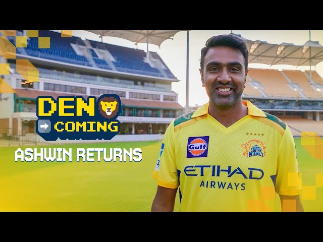 The Homecoming of R Ashwin - A Full Circle | IPL 2025| CSK