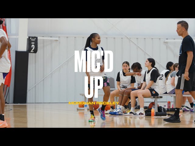 We mic’d up 4⭐ Morghan Reckley at the Project & Perfect Camp! 🗣️🎙️