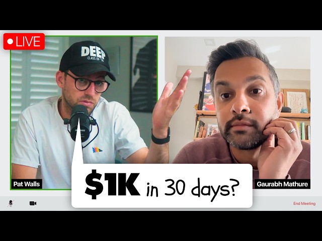 He built 100 apps and made $0. Can he fix it in 30 days?
