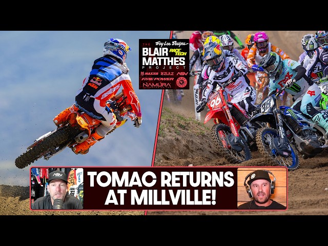 Eli Tomac regresa a las carreras de Pro Motocross para la segunda mitad | The Blair Matthes Proje...