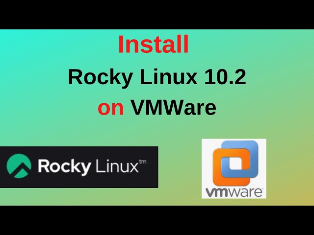 How to Install Rocky Linux 10.2 on VMware Workstation | FULL Step-by-Step Guide for Beginners!
