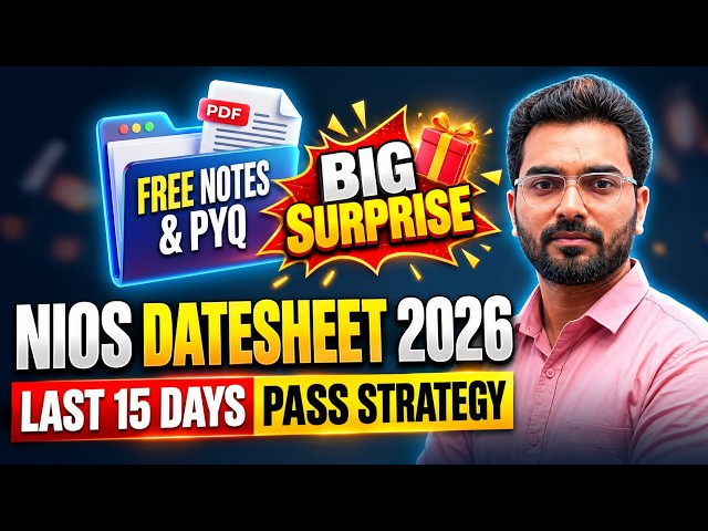 NIOS October Exam: अब कोई Fail नहीं होगा! Free Dhurandhar Series Launched