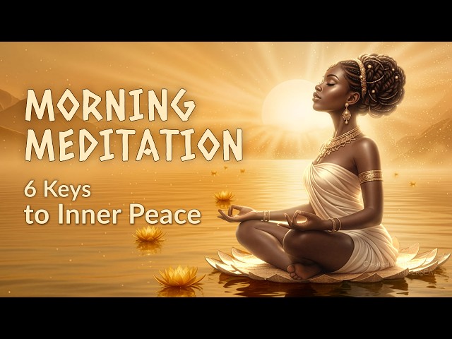 Morning Meditation 🧡 6 Keys to Inner Peace | 528Hz