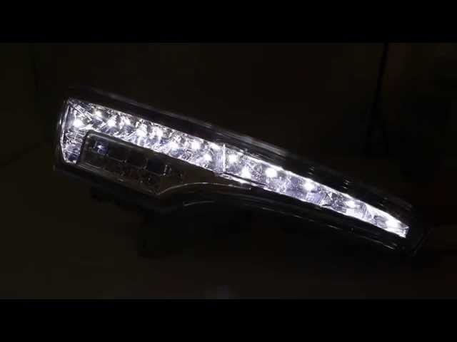 iJDMTOY Switchback LED Daytime Running Lights For Nissan Altima