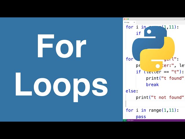 For Loops | Python Tutorial