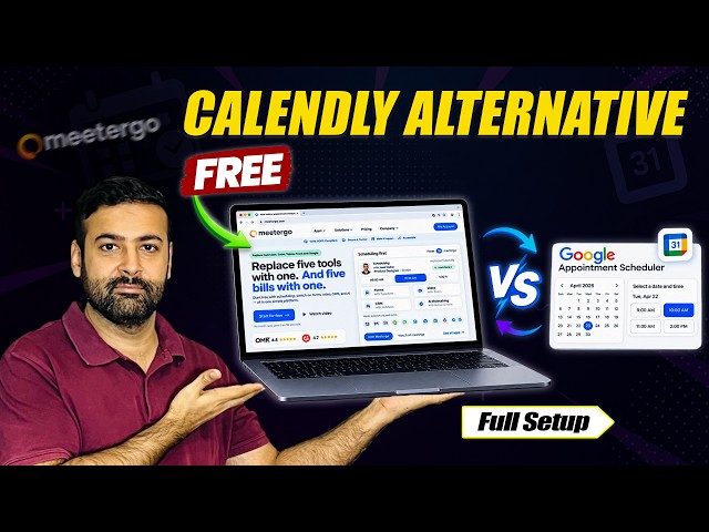 Free Calendly Alternative Google Appointment Scheduler vs meetergo (Full Setup)