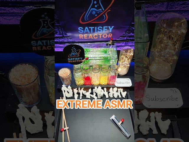 ZEN SORTING ASMR 🧪 | Satisfying Crystal Beads & Rice Challenge | 1 SUB = 10 ITEMS