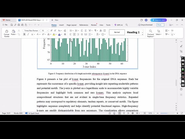 Design & Simulation of a DNA Sequencing Analysis System in MATLAB