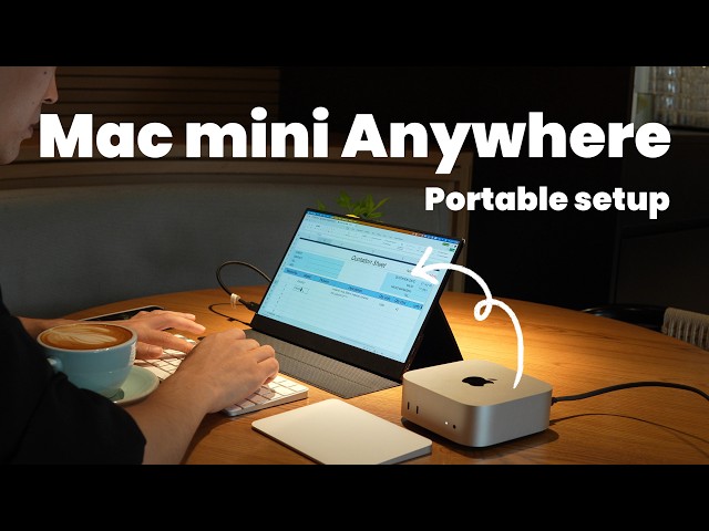 I Replaced My MacBook with a Mac mini + Portable OLED Monitor
