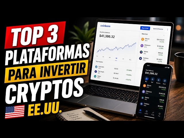 Las 3 Mejores Plataformas para Invertir Criptomonedas en USA (2026)
