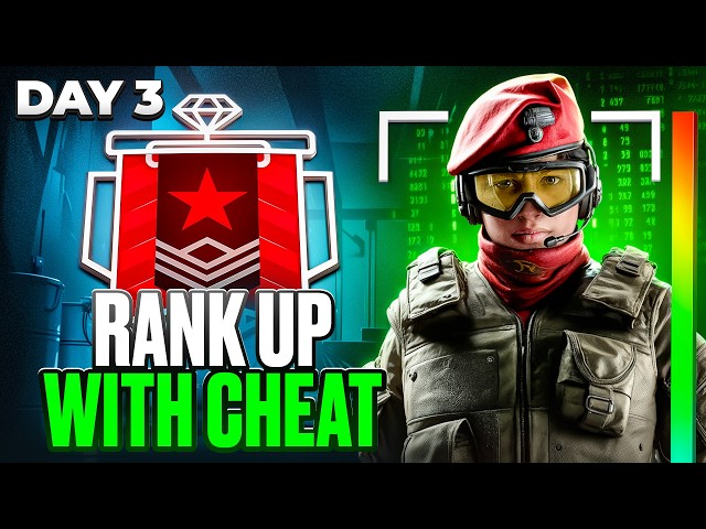 DAY 3 – Closet Cheating In Ranked Rainbow Six Siege (Unranked to CHAMPION)