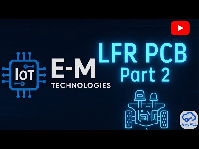 Line Following Robot PCB Design Part 2 | Layout in EasyEDA Pro (ATmega328P + L293D)