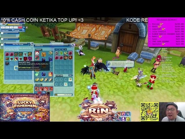 PERBAIKAN GIZI CHAR KESAYANGAN + BACA UPDATE LOG!![RIN LUNA ONLINE]