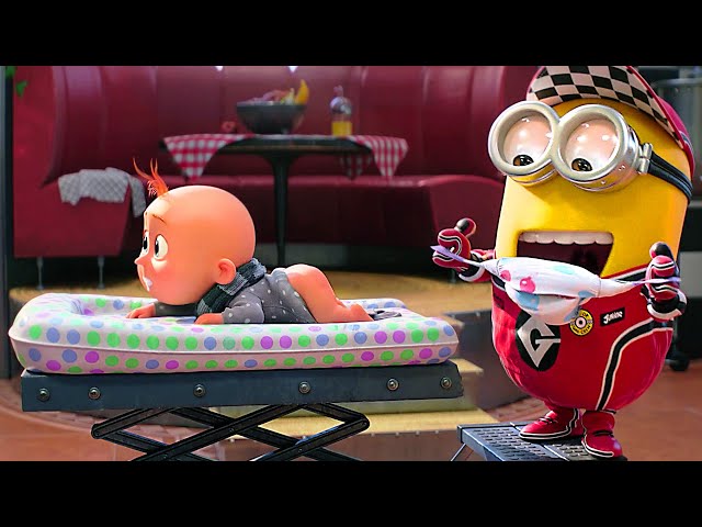 ¡A los Minions les encantan los BEBÉS! | Las mejores escenas de MI VILLANO FAVORITO 💛⚡ 4K