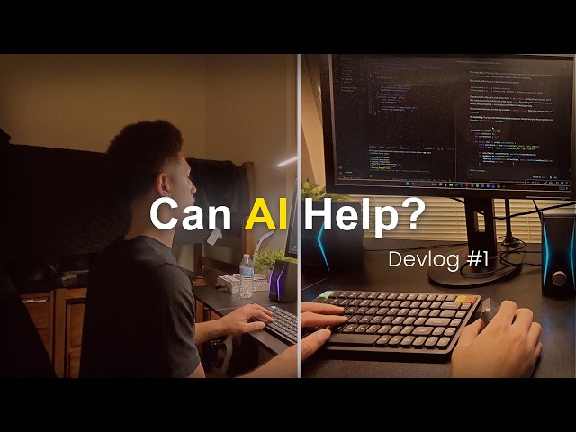 Coding Vlog | Using AI to Get Back Into Coding