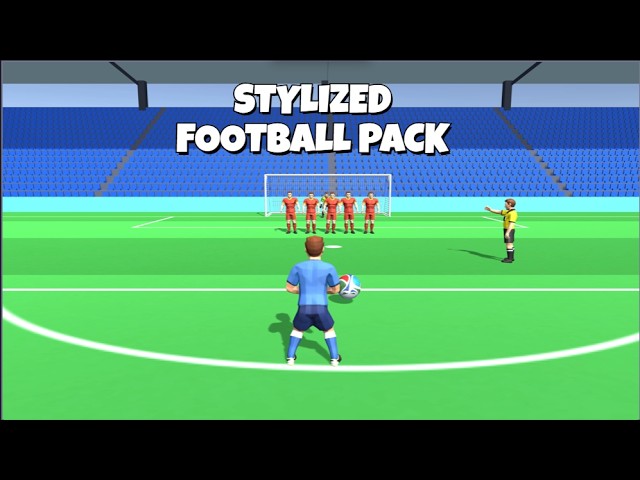 Stylized Football & Free Kick Pack   Unity Asset Store Demo Built in, URP, HDRP