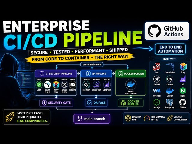 CI/CD Explained + DevSecOps Pipeline with GitHub Actions & Docker