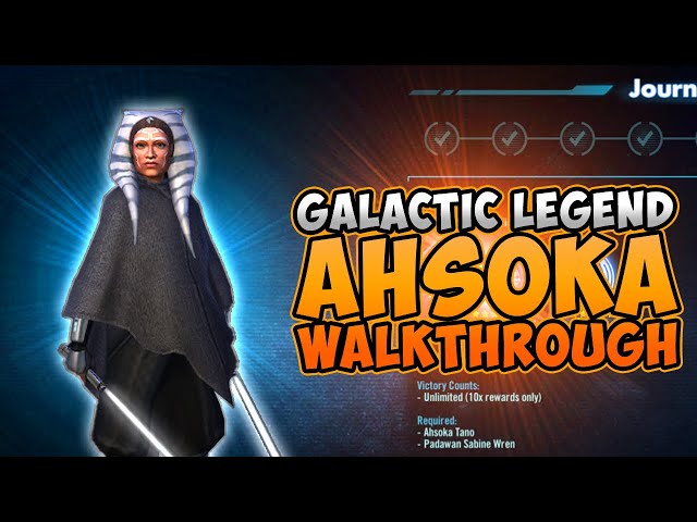 Galactic Legend Ahsoka Tano: Full event walkthrough!