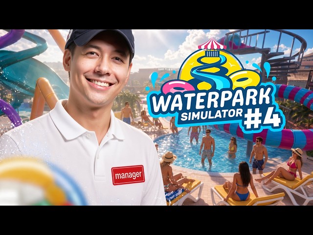 AN ALIEN INVASION! ► WATERPARK SIMULATOR #4